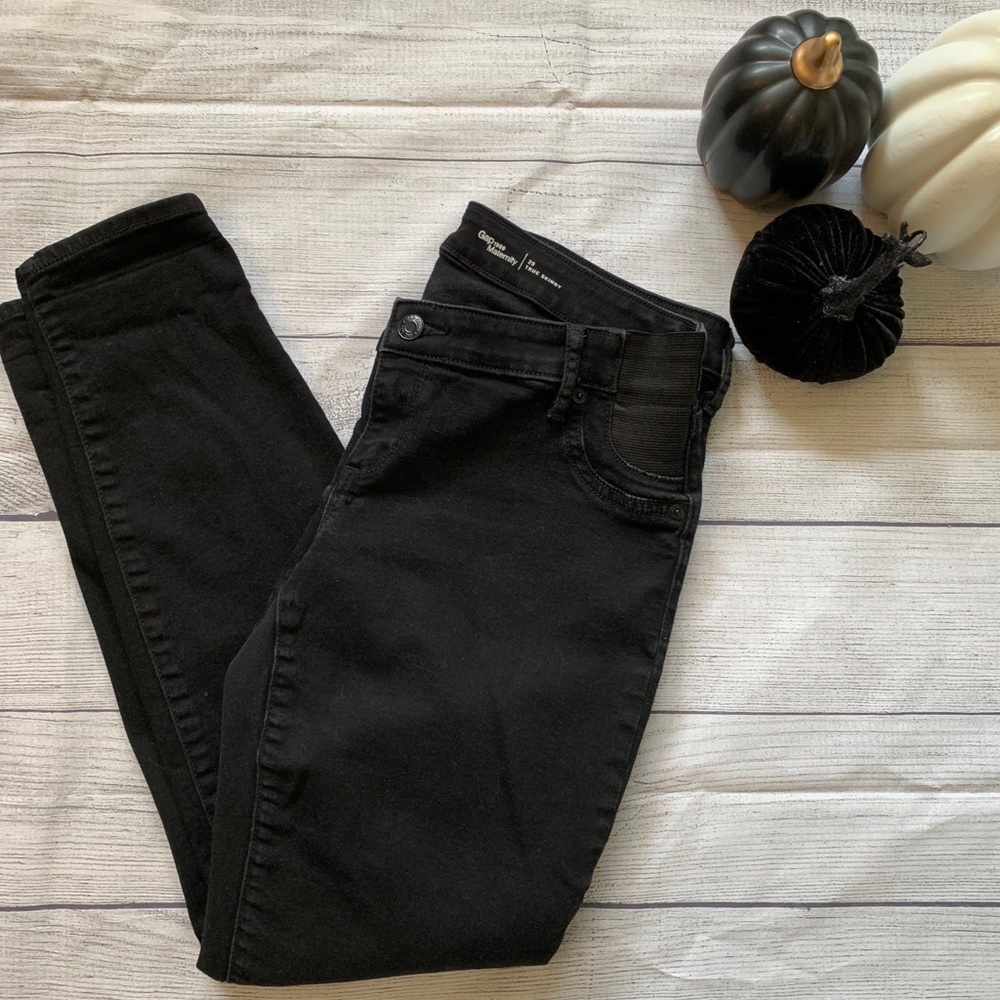 Gap Black Maternity Jeans